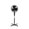 Mesko | Fan | MS 7311 | Stand Fan | Black | Diameter 40 cm | Number of speeds 3 | Oscillation | 45 W | No