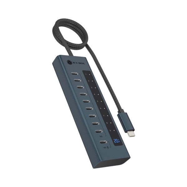 Icy Box 10 ports USB Type-C ...