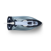 Philips Steam Iron | DST7020/20 | Steam Iron | 2800 W | Water tank capacity 300 ml | Continuous steam 50 g/min | Steam boost performance 250 g/min | Blue