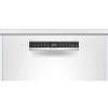 Bosch Dishwasher | SMU4HVW72S | Built-in | Width 60 cm | Number of place settings 13 | Number of programs 6 | Energy efficiency class E | Display | White