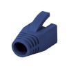 Logilink | RJ45 Plug Strain Relief Boot, 8.0mm (50 pcs.) | MP0035B | Blue