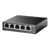 Switch|TP-LINK|TL-SG1005LP|Desktop/pedestal|5x10Base-T / 100Base-TX / 1000Base-T|PoE ports 1|TL-SG1005LP