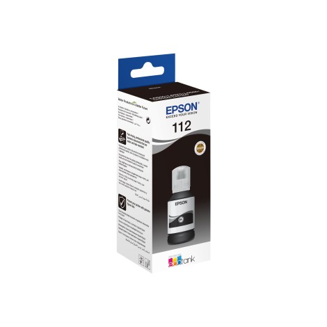 EPSON 4LB 112 EcoTank Pigment Black ink