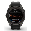 Garmin fēnix 7S Pro 3.05 cm (1.2") MIP 42 mm Digital 240 x 240 pixels Touchscreen Black Wi-Fi GPS (satellite)
