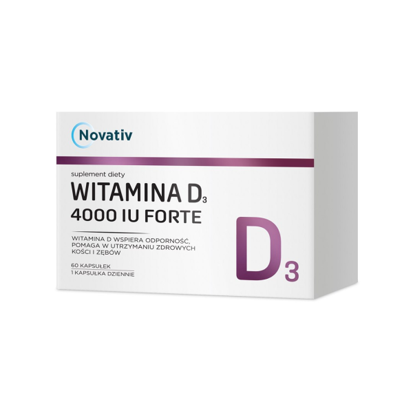 Novativ Vitamin D3 Forte 4000 IU ...