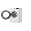 LG | Washing machine with dryer | F4DR509SBW | Energy efficiency class A | Front loading | Washing capacity 	9 kg | 1400 RPM | Depth 55 cm | Width 60 cm | Display | Rotary knob + LED | Drying system | Drying capacity 6 kg | Steam function | Direct drive |