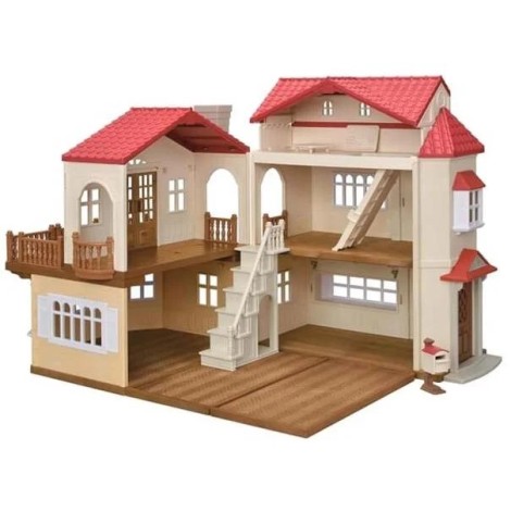 Sylvanian Families Village House with Red Roof | 5708SYL | Plastic