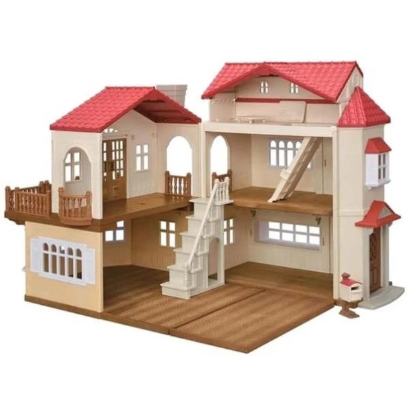 Sylvanian Families Village House with Red ...