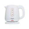 Adler Kettle | AD 1373 | Electric | 850 W | 1 L | Polypropylene | 360° rotational base | White