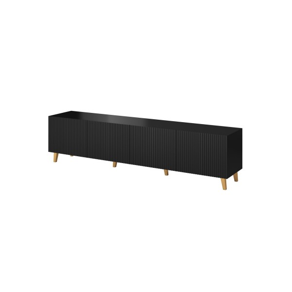 Cama RTV cabinet PAFOS 200x42x52 Black ...