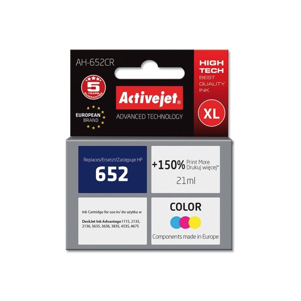 Activejet AH-652CR ink (replacement for HP ...