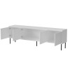 RTV cabinet ABI 4D 200x38x62 white matt