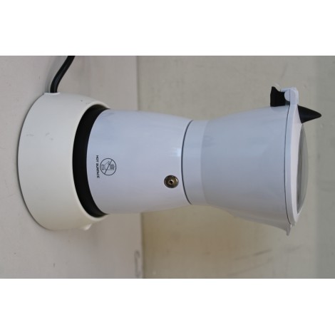 SALE OUT. Camry CR 4415w Electric Moka coffe maker, White/Black | Camry Electric Moka Coffe Maker | CR 4415w | 480 W | White | DAMAGED PACKAGING, DIRTY, SCRATCHED