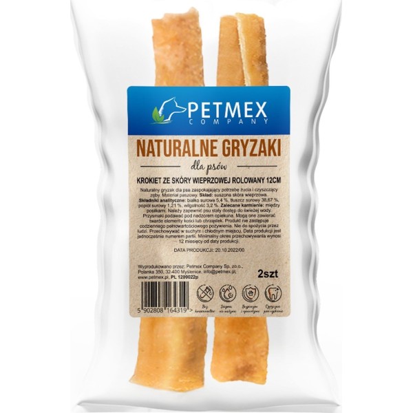 PETMEX Rolled Pork Skin Croquet - ...