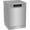 Dishwasher | GS643E90X | Free standing | Width 59.9 cm | Number of place settings 16 | Number of programs 6 | Energy efficiency class E | Display | AquaStop function | Silver