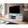 RTV cabinet EVA 180x40x56 white/white glossy