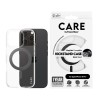 CARE by PanzerGlass Feature Case Transparent w. Black Kickstand & MagSafe iPhone 16 Pro | CARE