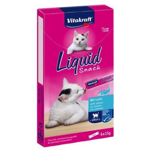 VITAKRAFT Liquid Snack Salmon - cat ...