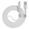 CABLE USB-A TO LIGHTNING 1.2M/WHITE PS6008 RIVACASE