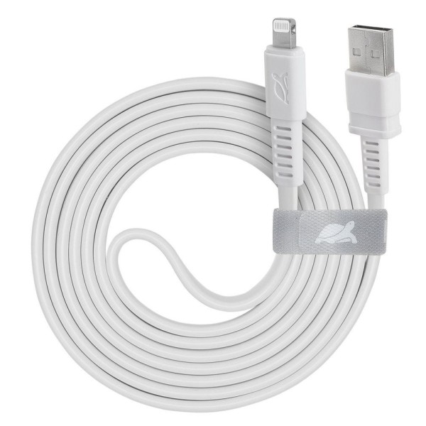 CABLE USB-A TO LIGHTNING 1.2M/WHITE PS6008 ...