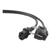 Gembird PC-186-VDE-3M power cord with VDE approval 3 meter Black