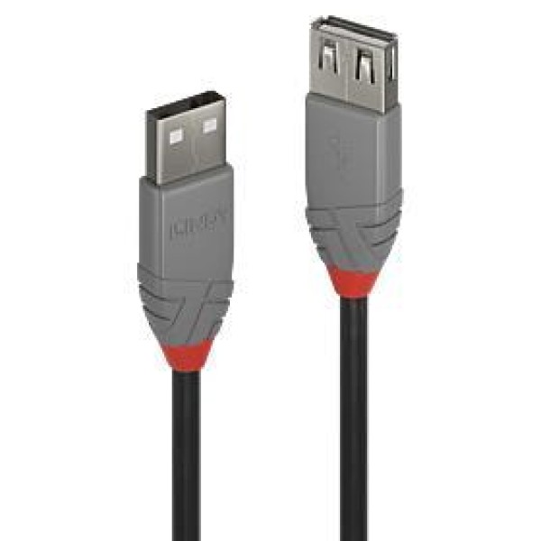 CABLE USB2 TYPE A 0.5M/ANTHRA 36701 ...