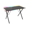 Genesis Holm 200 RGB Gaming Desk, Black | Genesis