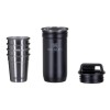 Stanley Metal Glasses in Case Adventure Matte Black 4 X 60 ml