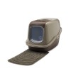SAVIC Nestor Grey-Brown - Covered Cat Litter Box - 56x39x38.5 cm - 1 pc