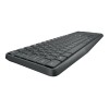Logitech MK235 keyboard Mouse included USB QWERTY US International Grey