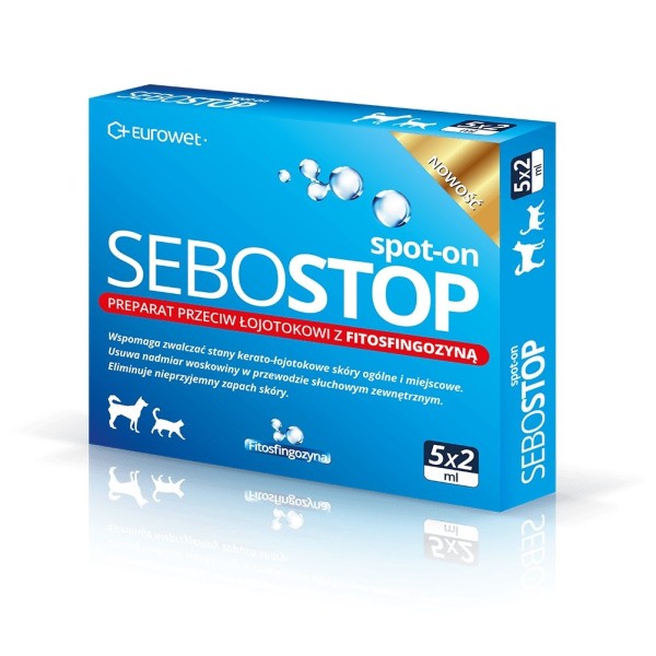 EUROWET Sebostop Spot-on - anti-seborrhea product ...