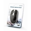 MOUSE USB OPTICAL WRL BLACK/SILVER MUSW-4B-06-BS GEMBIRD