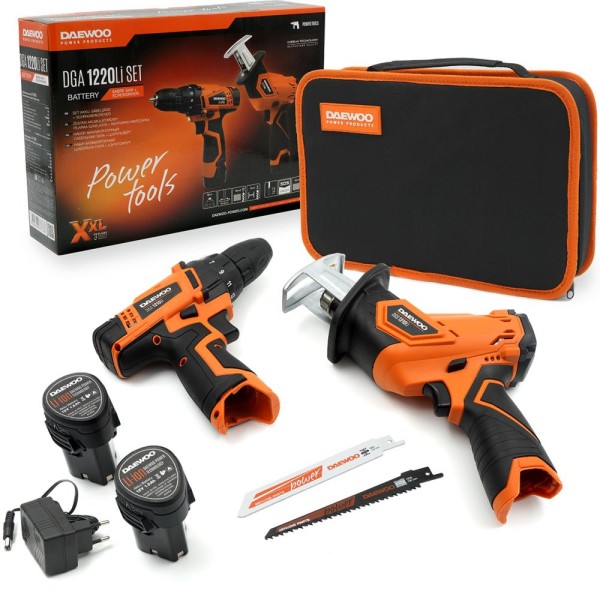 CORDLESS SET: DRILL + SAW/DGA 1220LI ...