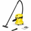 Vacuum Cleaner|KARCHER|Wet and dry vacuum cleaner WD 2 Plus V-15/4/18|Car cleaning|1000 Watts|Suction power 220W|Capacity 15 l|Noise 74 dB|Yellow|Weight 4.3 kg|1.628-003.0