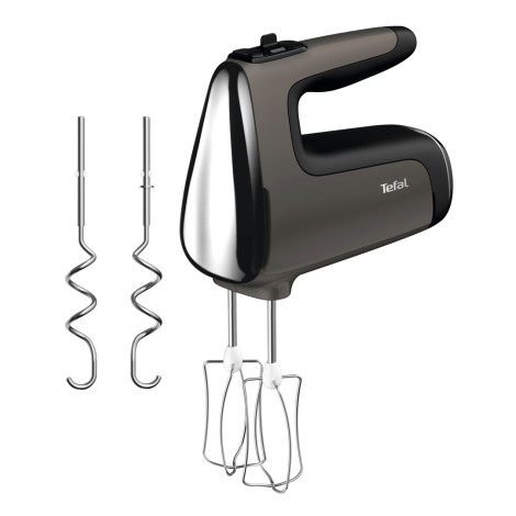 Tefal Powermix Silence HT654E Stand mixer 600 W Black, Grey