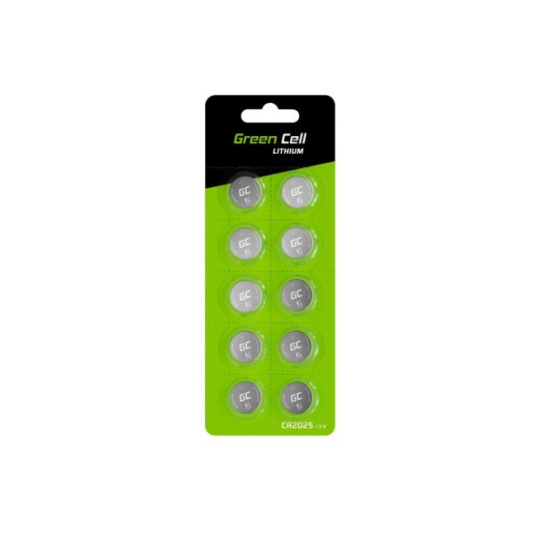 Green Cell Blister 10x Lithium Battery ...