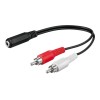 Goobay | Audio cable adapter, 3.5 mm | 50092