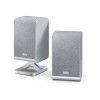 Sharp HT-SPR52021(SL) Q Soundbar 2.0.2 Wireless Rear Surround Speakers, Silver | Sharp