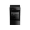 BEKO Cooker | FSM59305BDT | Hob type Induction | Oven type Electric | Black | Width 50 cm | Grilling | Depth 60 cm | 60 L
