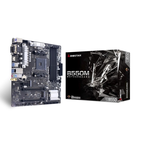 Biostar B550MX/E PRO motherboard AMD B550 ...