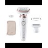 Braun Epilator | SES9-030 3D Silk-Epilk 9 Flex | Operating time (max) 50 min | Number of power levels 2 | Wet & Dry | White/Rose