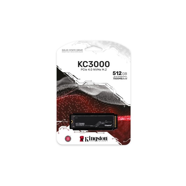 Kingston Technology 512G KC3000 M.2 2280 ...