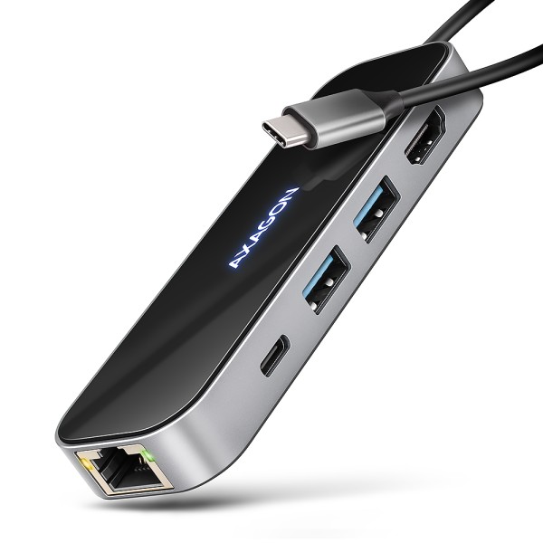 AXAGON HMC-6GLN USB 5Gbps hub, 2x ...