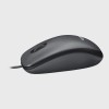 Logitech | Mouse | M100 | Optical | Optical mouse | Wired | Black