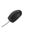 Natec | Mouse | Optical | Wired | Black | Ruff 2