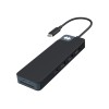 Hyper HyperDrive Flex 8 Port USB-C Hub, Black | Hyper