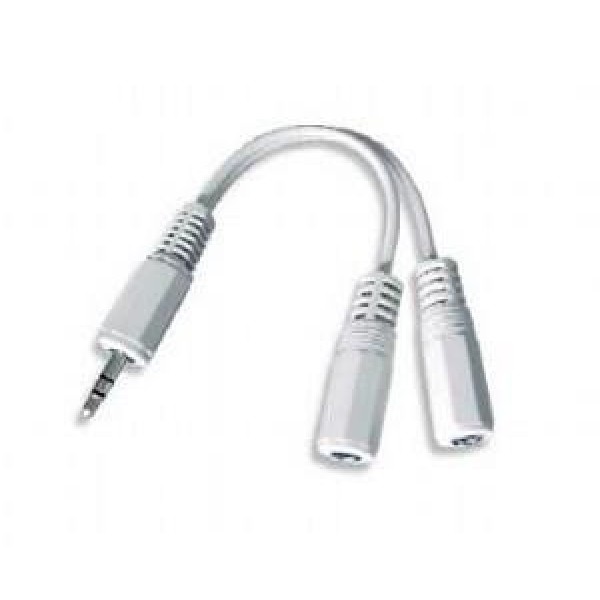 CABLE AUDIO SPLITTER 3.5MM/10CM WHITE CCA-415W ...