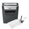 Rexel Momentum X312 paper shredder Particle-cut shredding Black, Grey