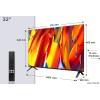 TCL 32V5C TV 81.3 cm (32") Full HD Smart TV Wi-Fi Black