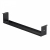 Maclean compact under-desk cable organizer, max load 5kg, black, MC-107 B
